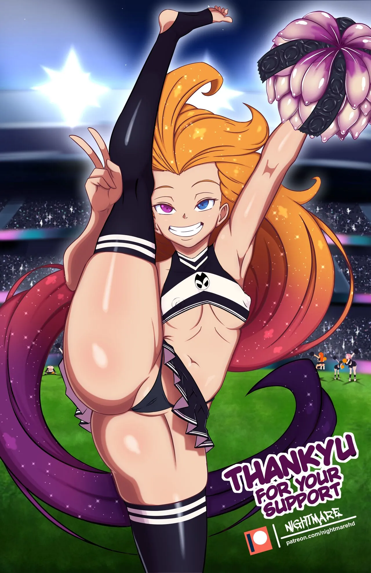 Zoe The Cheerleader porno comics