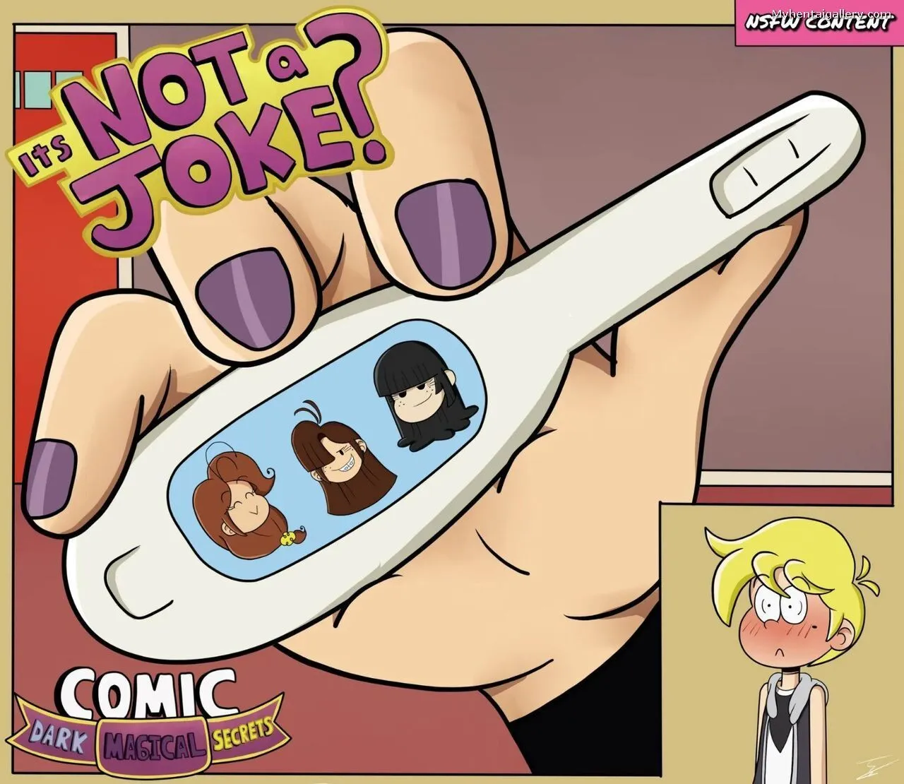 It's Not A Joke porno comics
