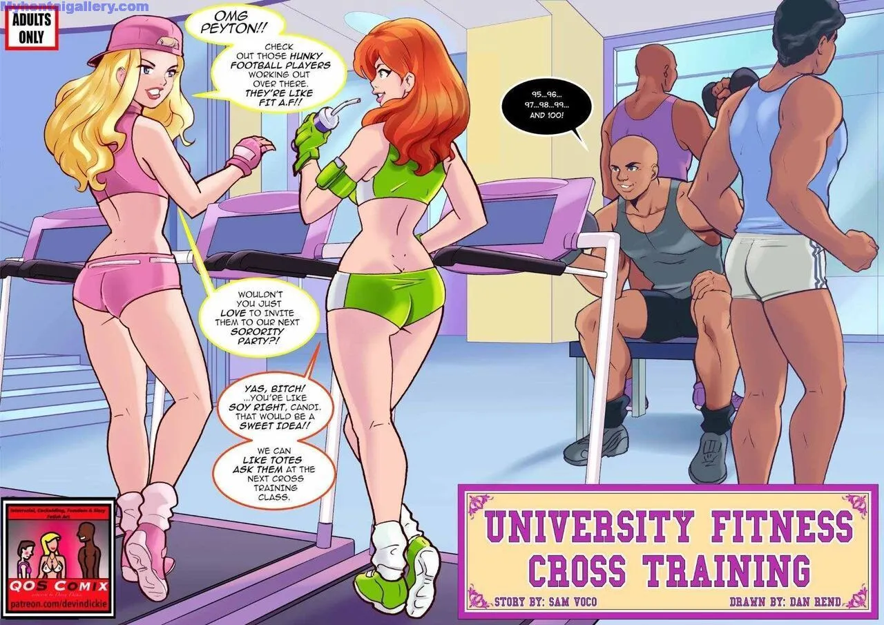 University Fitness Cross Training porno comics
