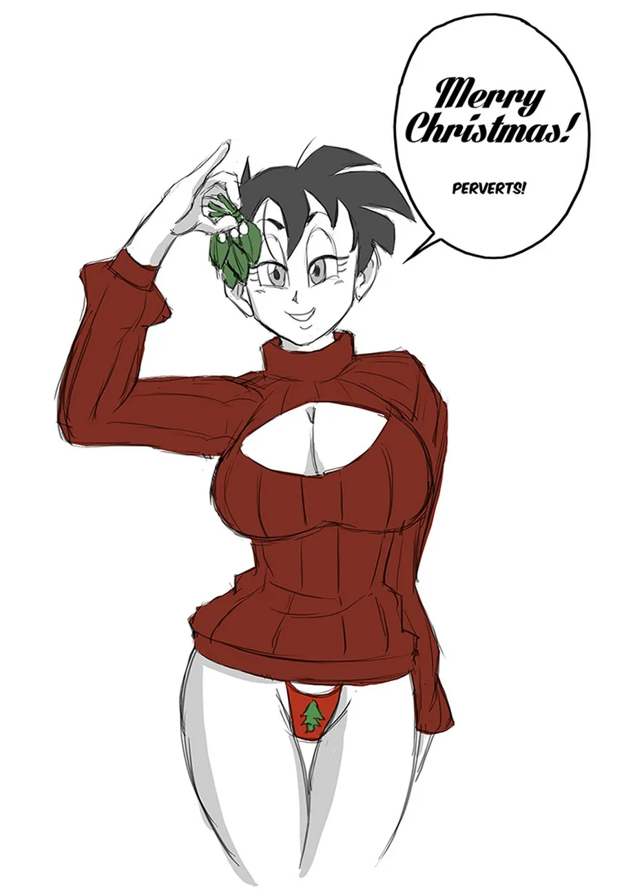 Merry Christmas From The Dragon Ball Women porno comics