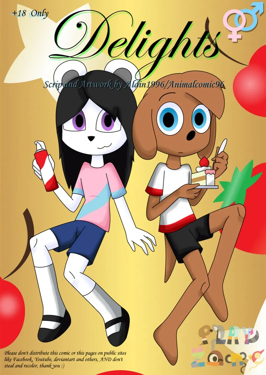 Delights porno comics Cover