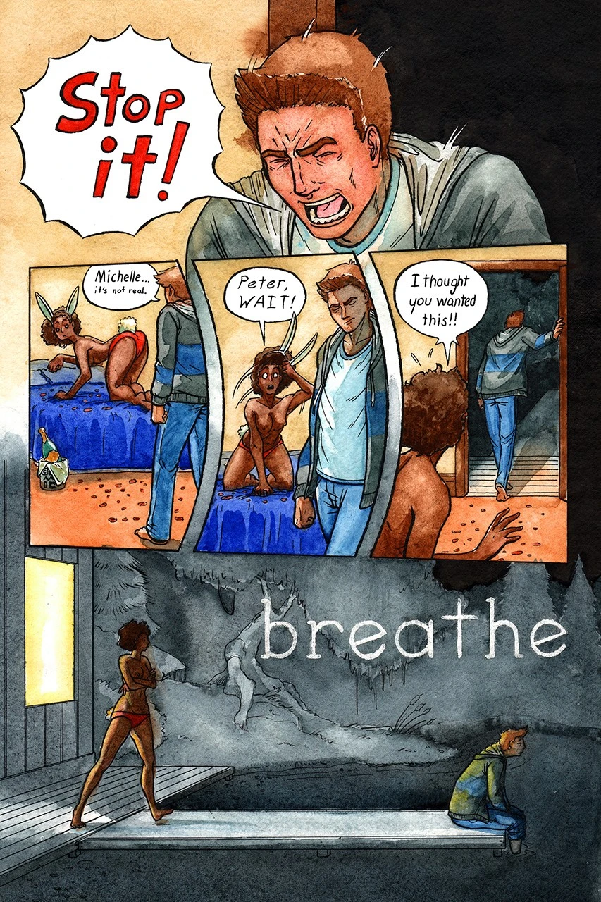 Breathe porno comics