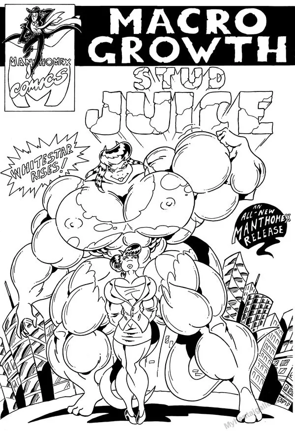 Macro Growth - Stud Juice 1 porno comics Cover