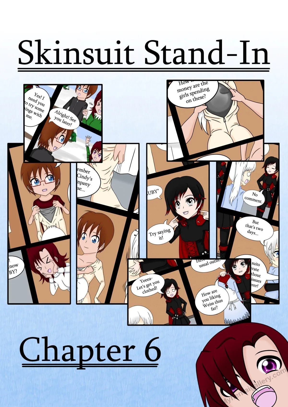 Skinsuit Stand-In 6 porno comics Cover