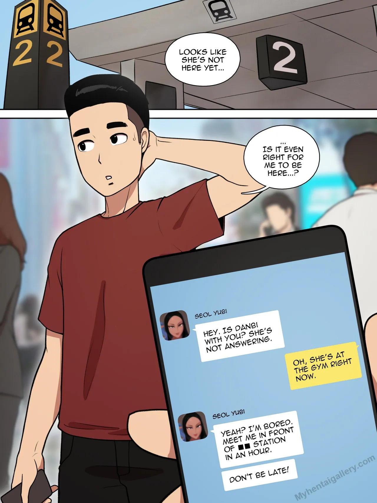 When Rampu Meets Yubi porno comics