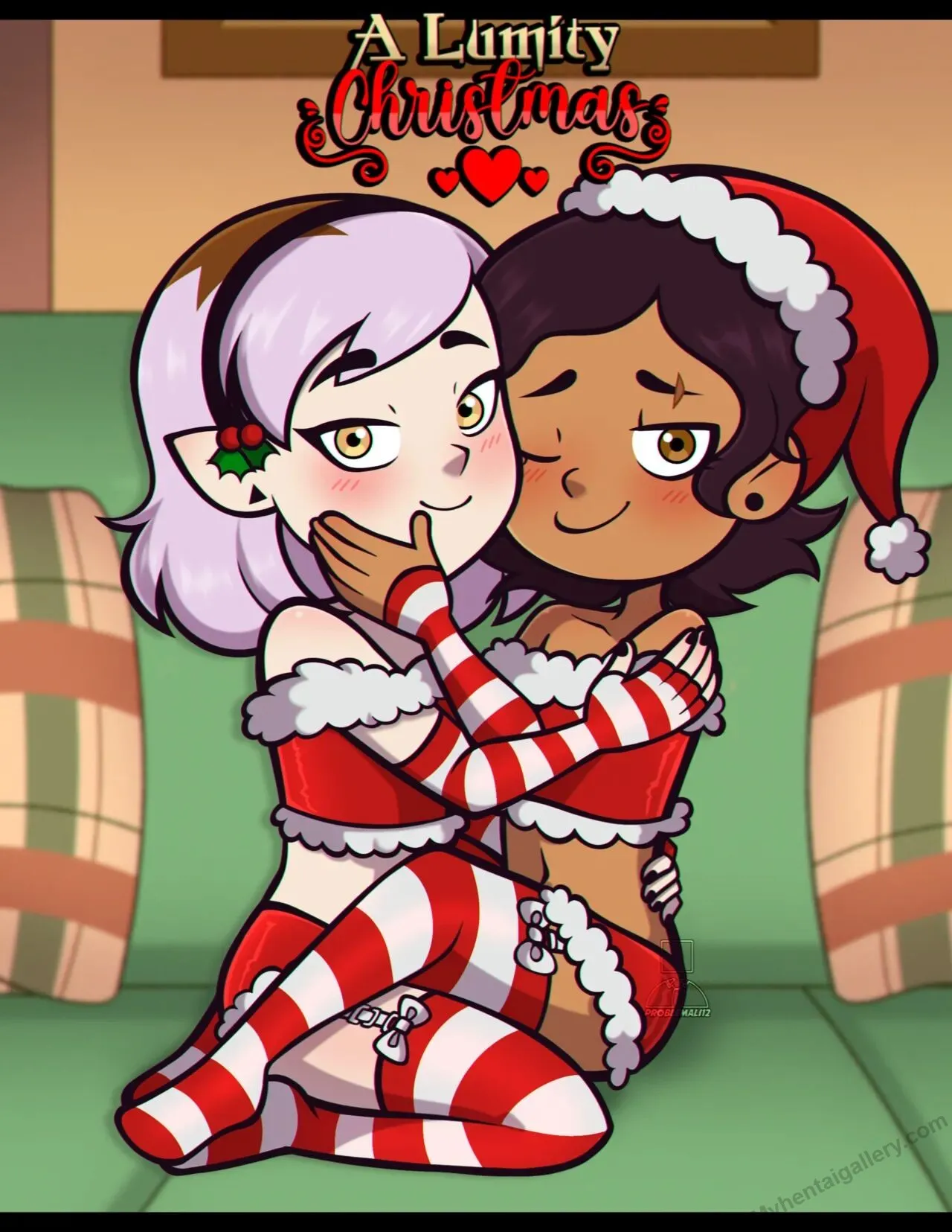 A Lumity's Christmas porno comics