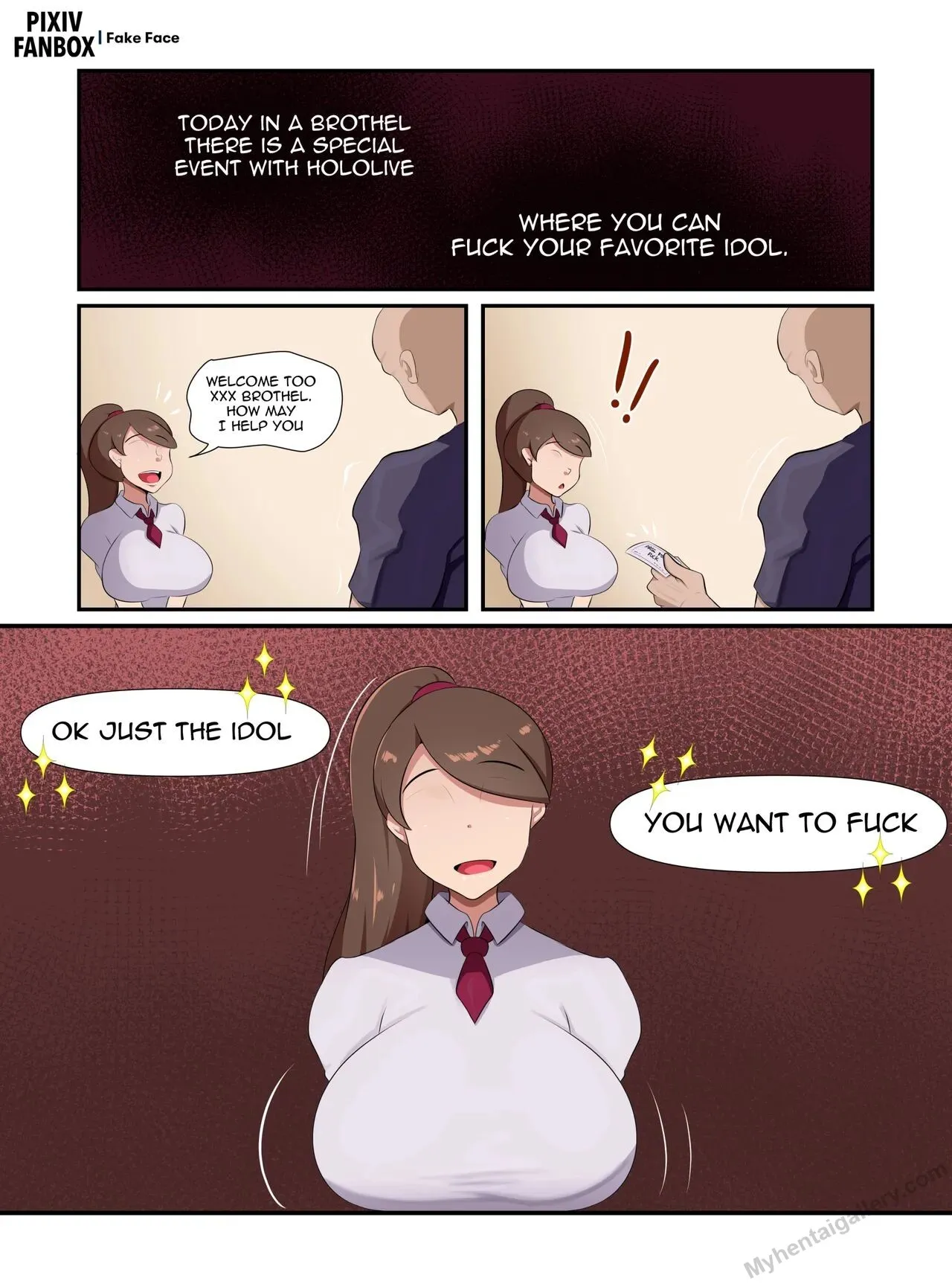 Moona And Suisei porno comics Cover