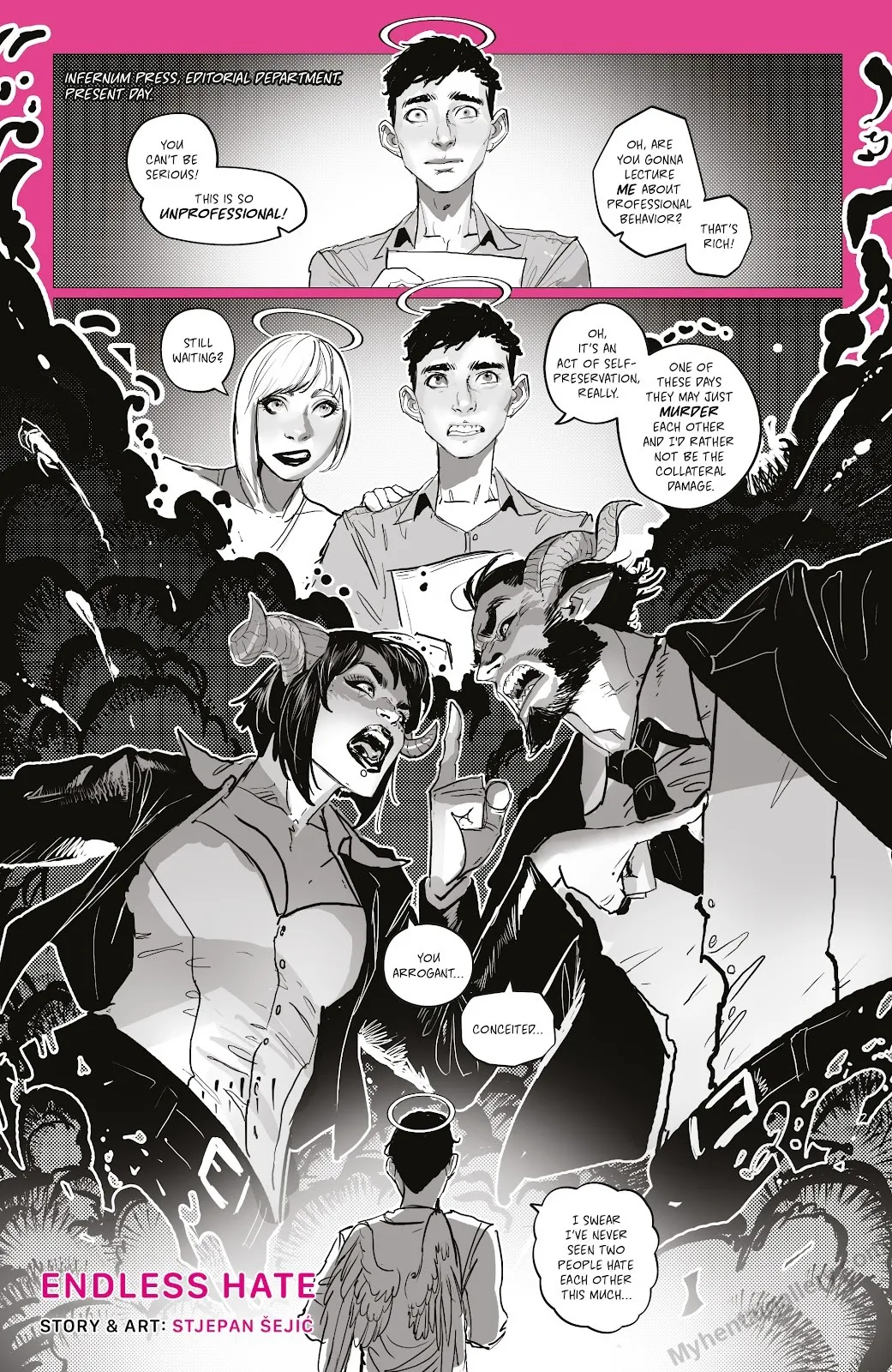 Endless Hate porno comics Cover