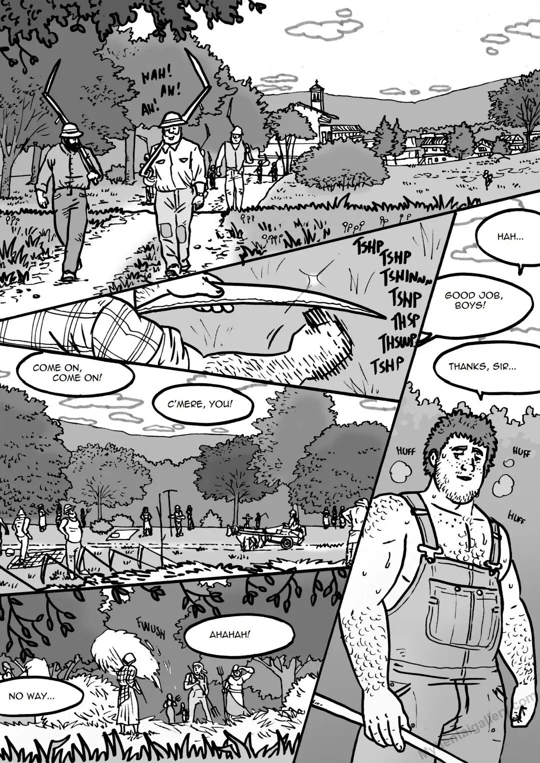 Haymaking porno comics Cover