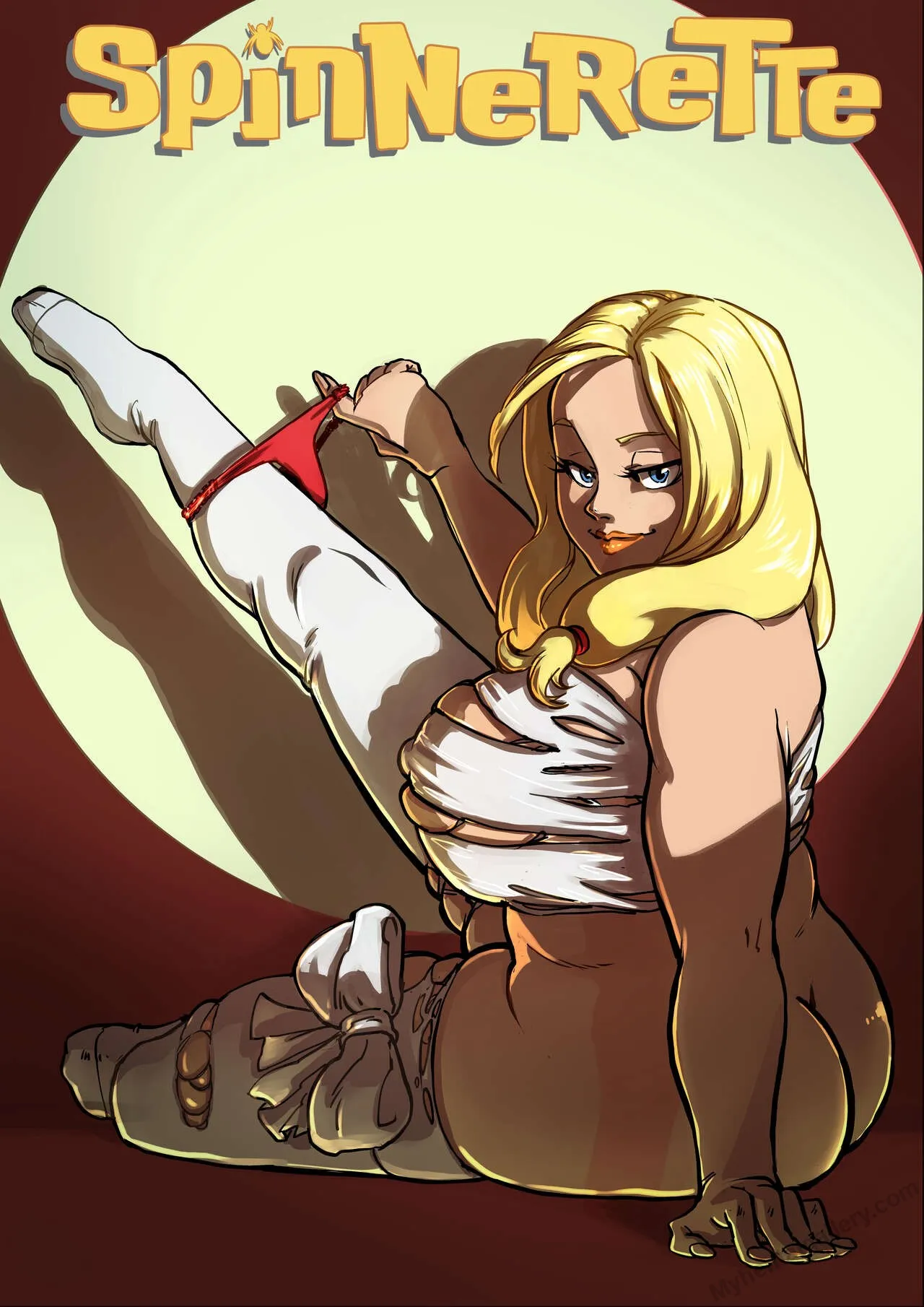 Spinnerette - Greta Vs Dr Universe 1 porno comics Cover