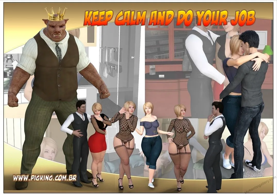 Keep Calm And Do Your Job 1 porno comics Cover