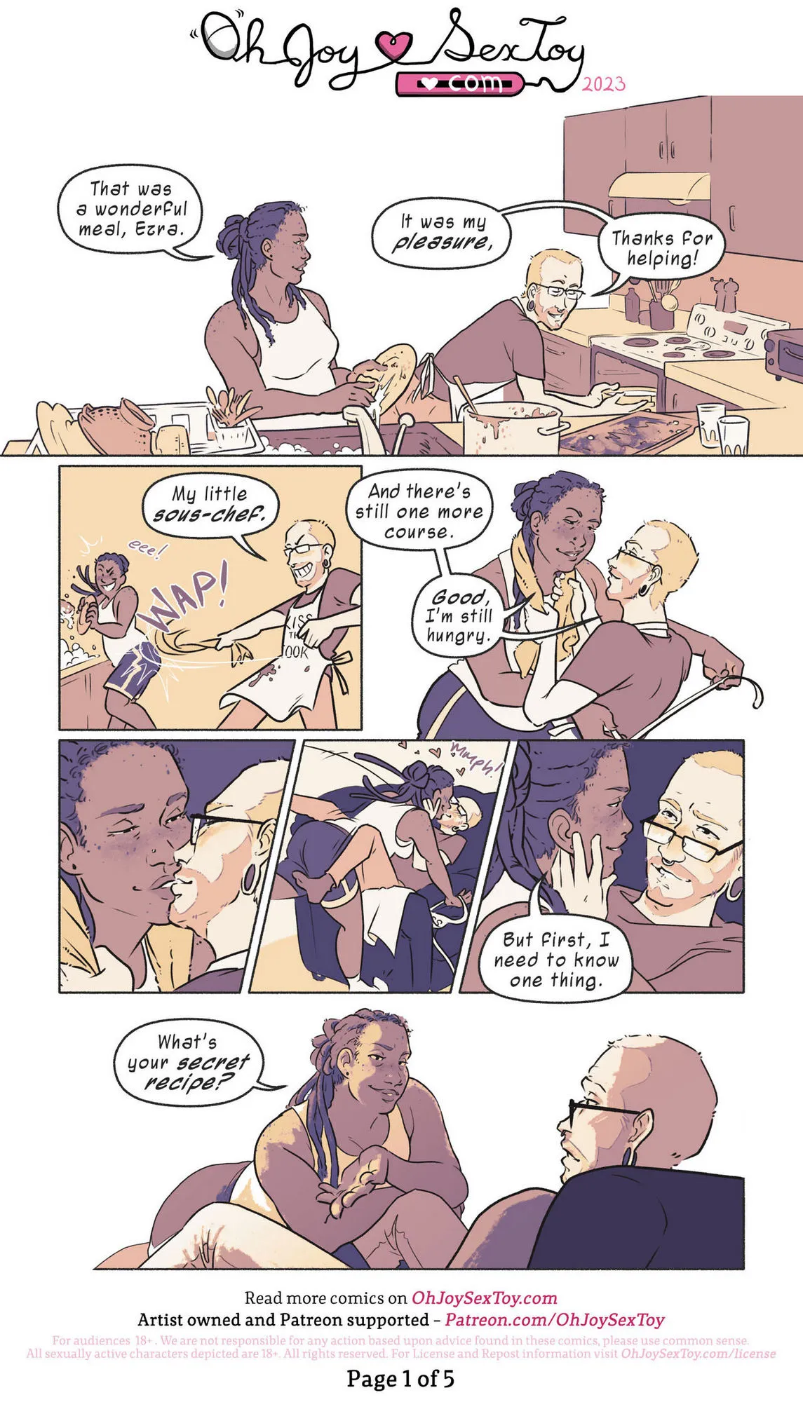 Bready Or Not, Here I Crumb porno comics