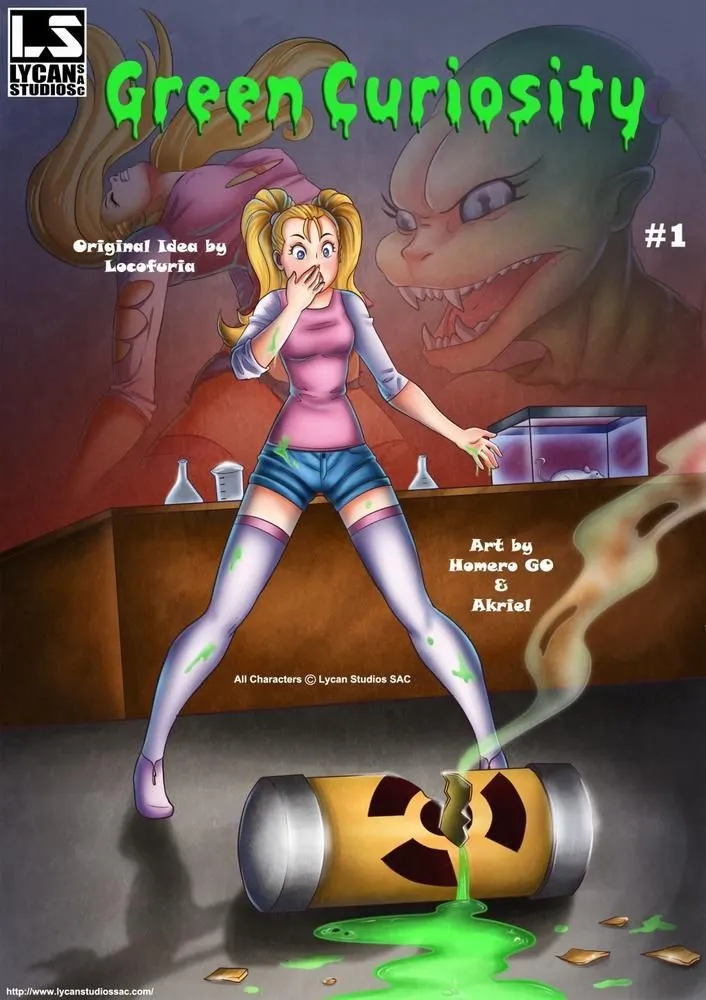 Green Curiosity 1 porno comics Cover