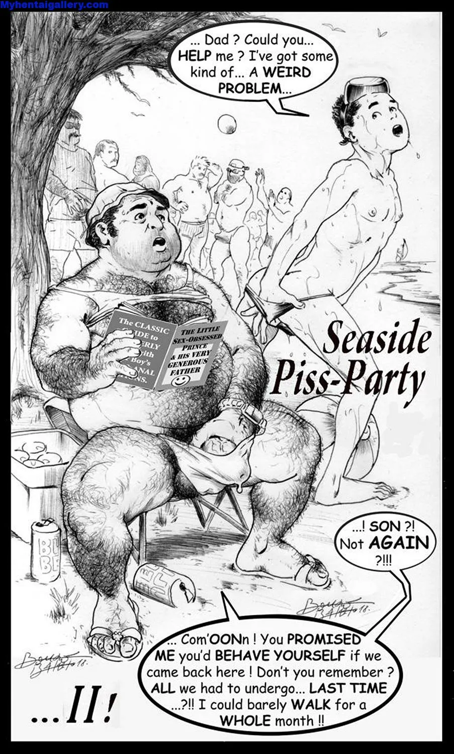Seaside Piss-Party 2 porno comics