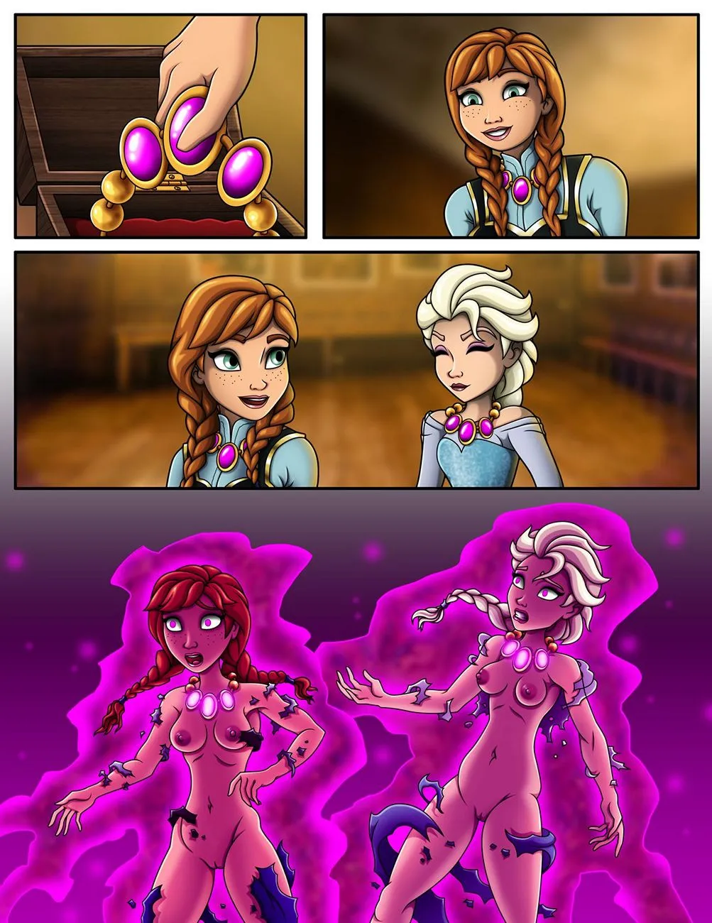 Arendelle Demonettes porno comics