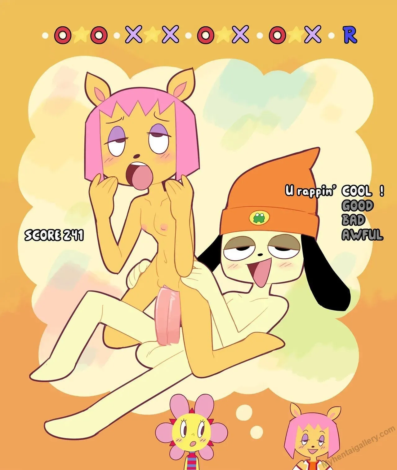 PaRappa The Rapper porno comics Cover