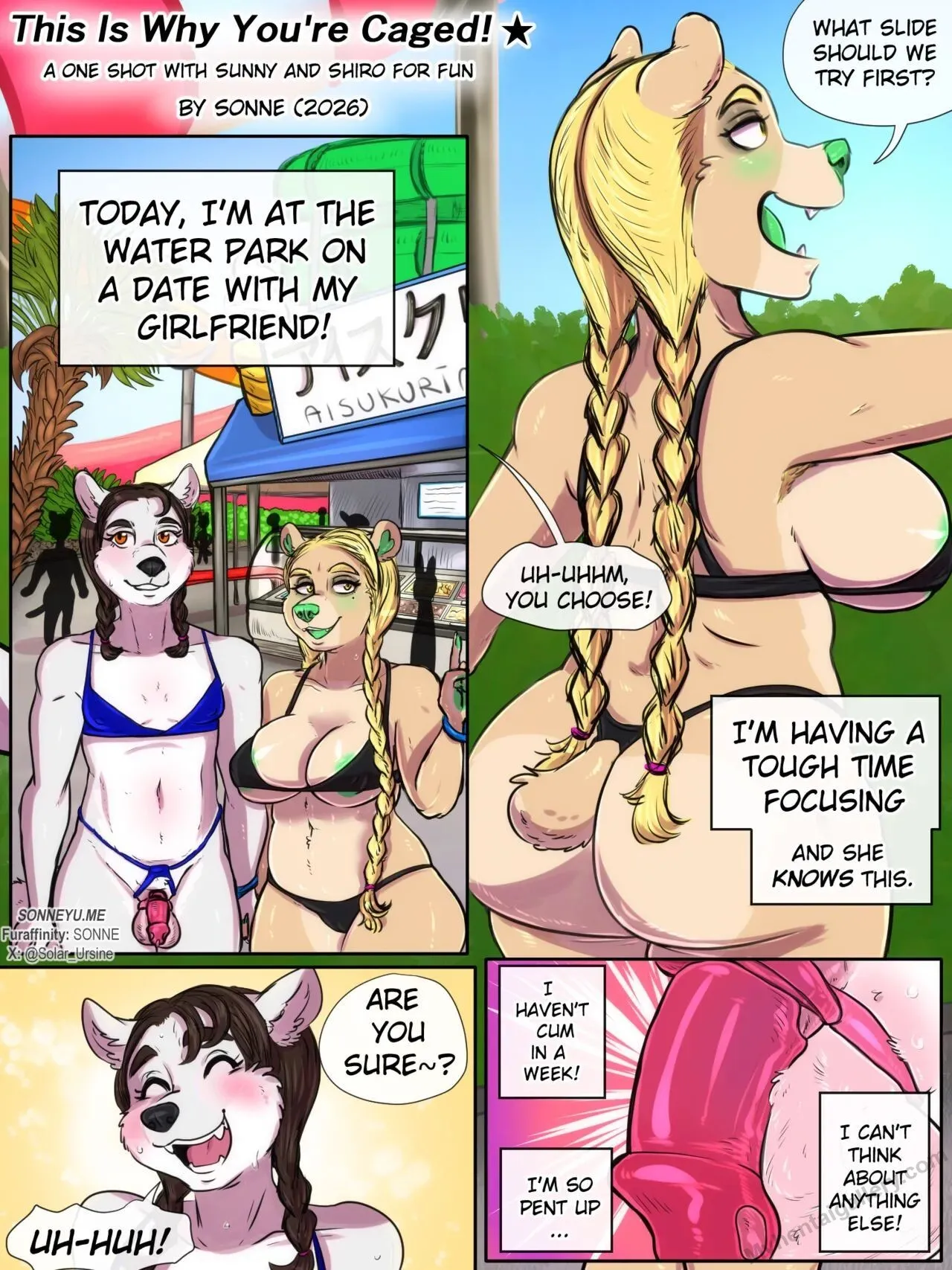 This Is Why You Were Caged! porno comics Cover