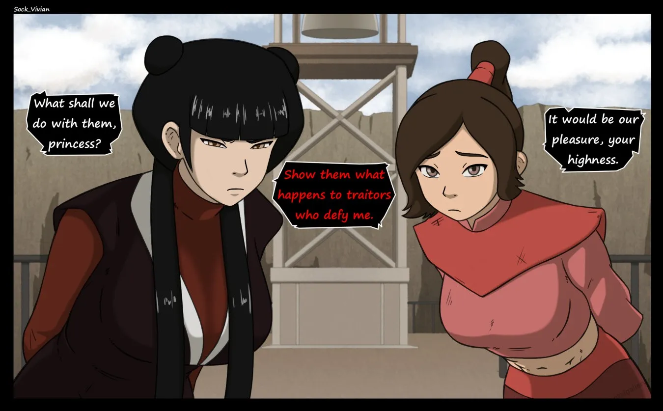 Azula's Besties! porno comics Cover
