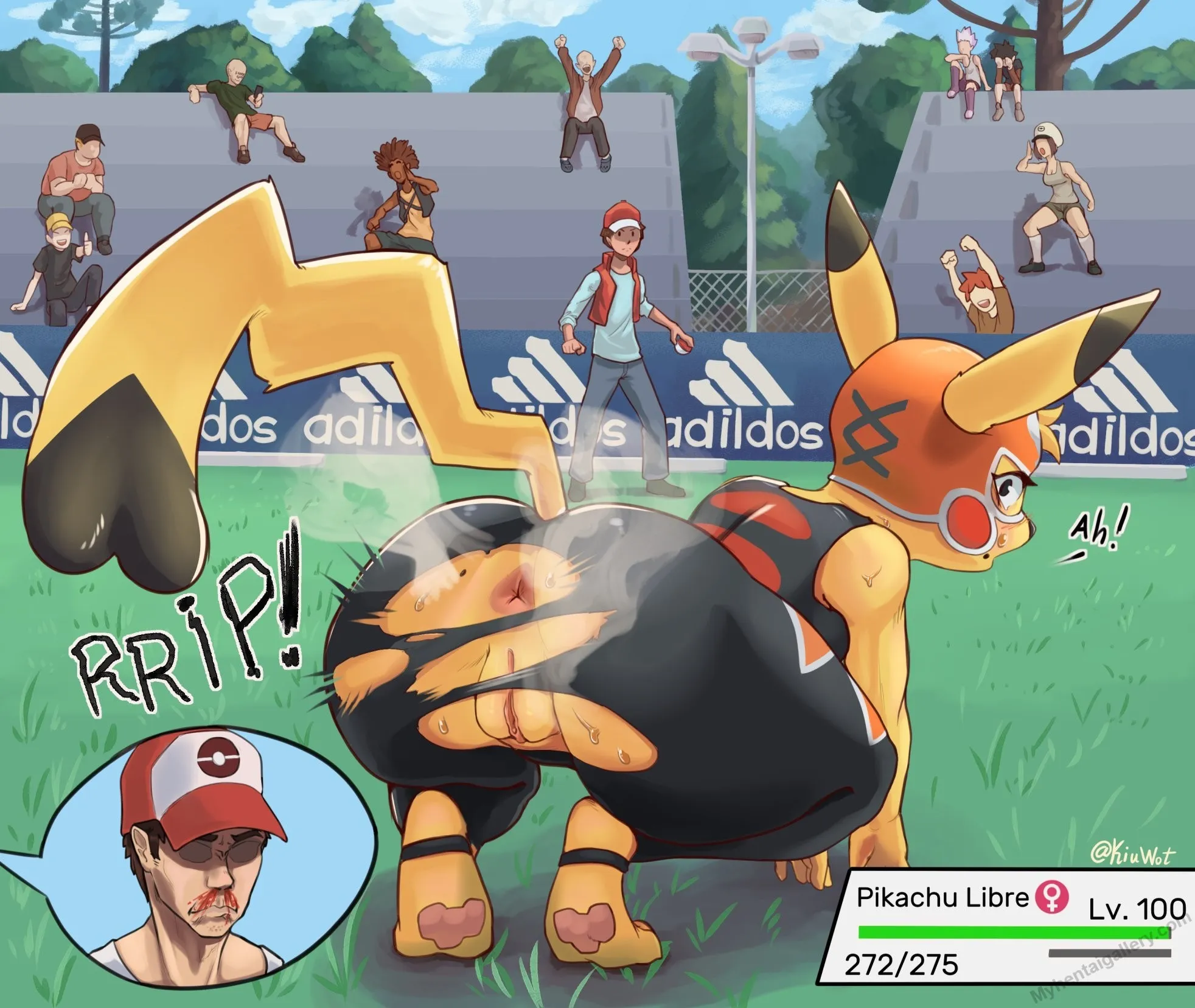Pikachu Libre's Trainer porno comics