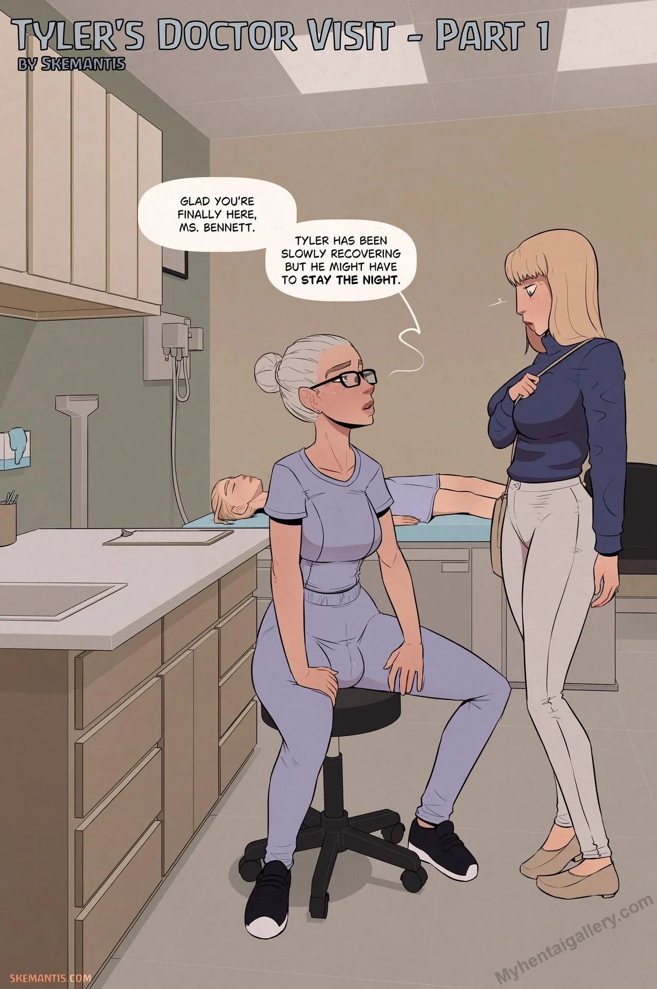 Tyler's Doctor Visit 1 porno comics Cover