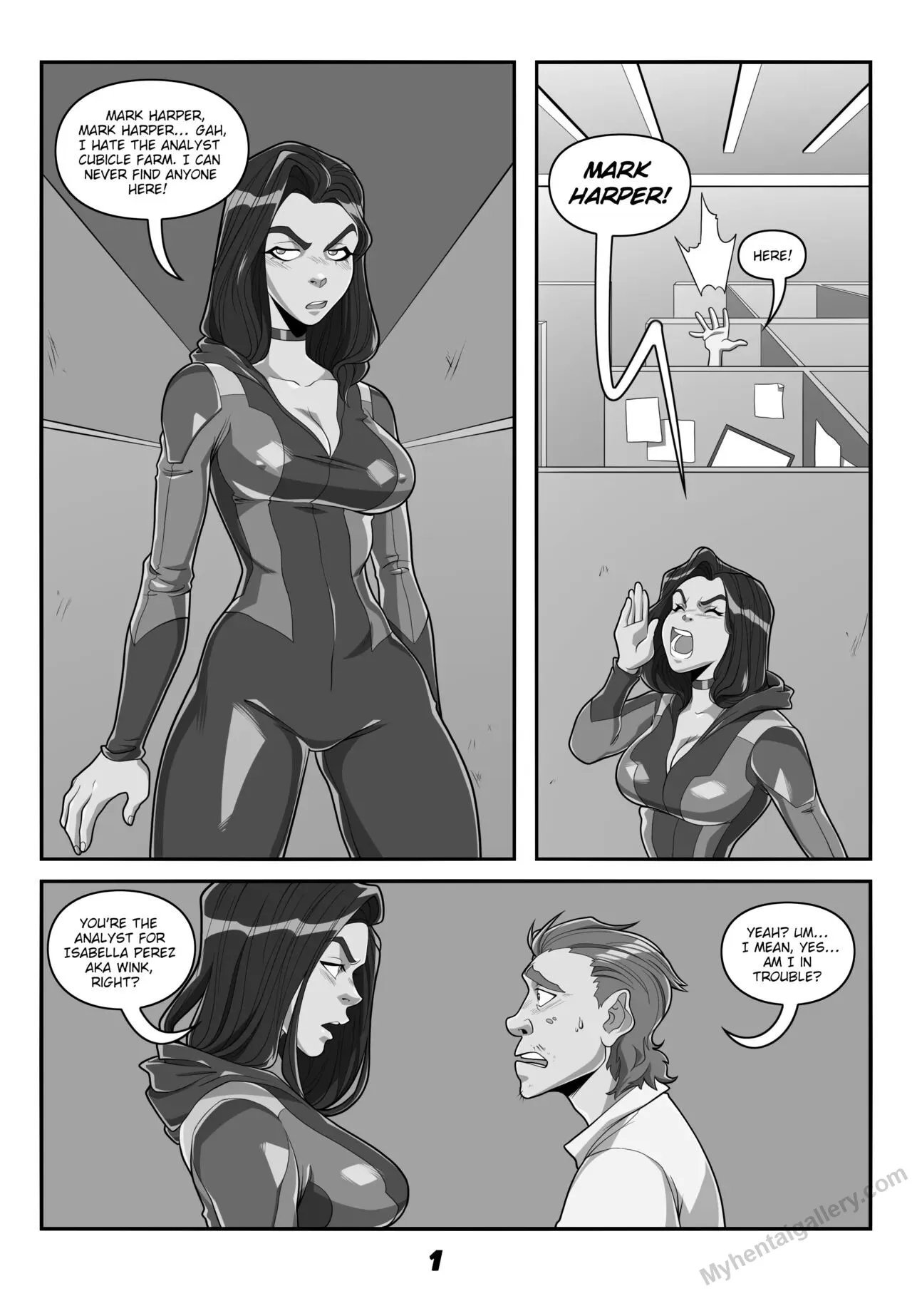 Operation Black Swan porno comics Cover