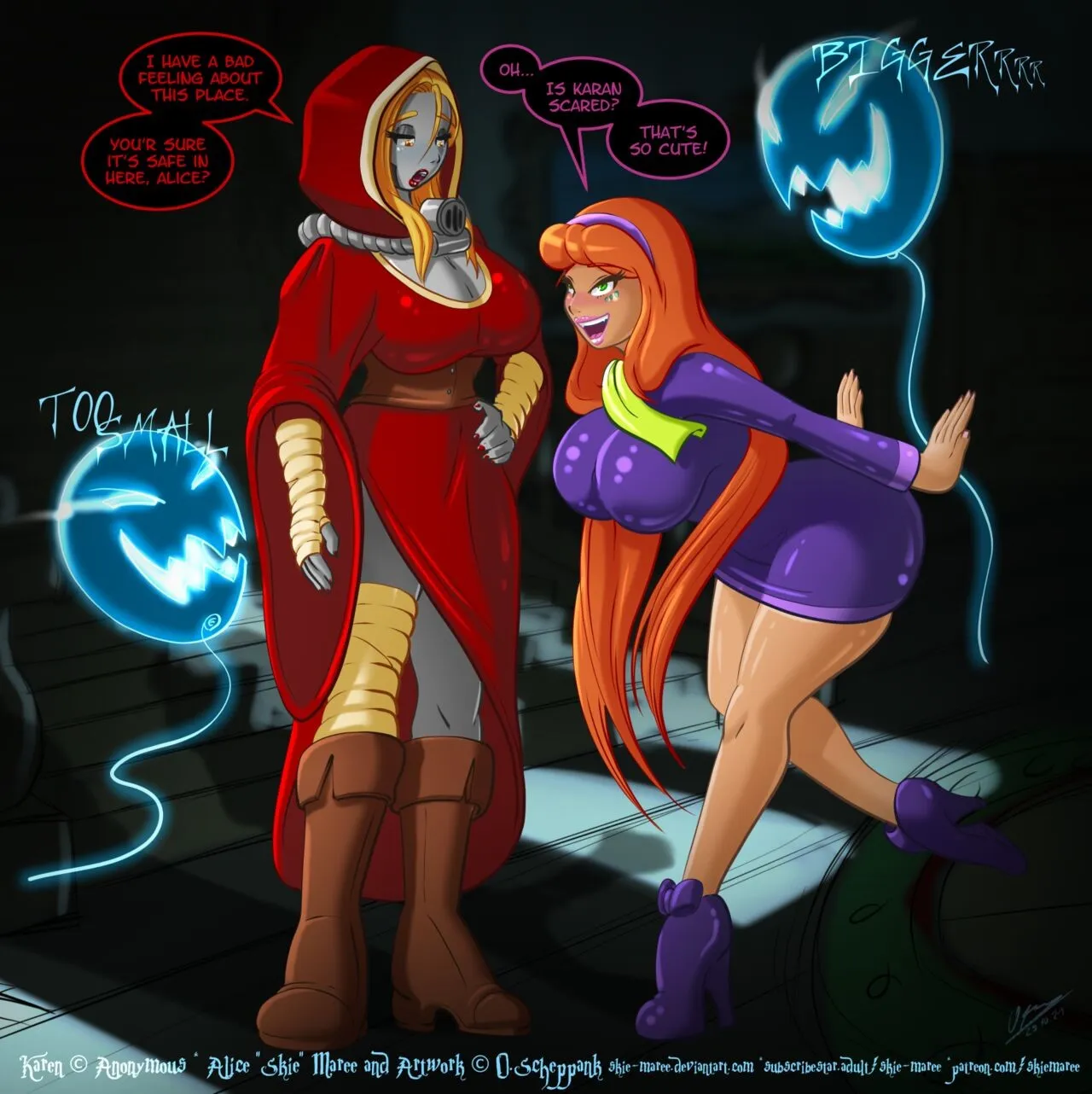 Visited By Balloons porno comics Cover