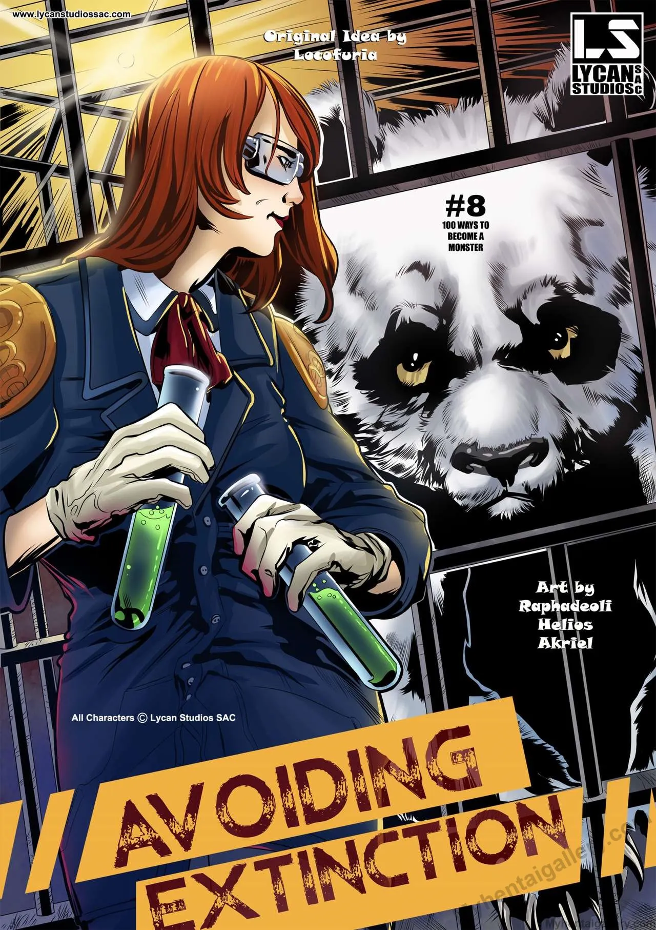 Avoiding Extinction porno comics Cover