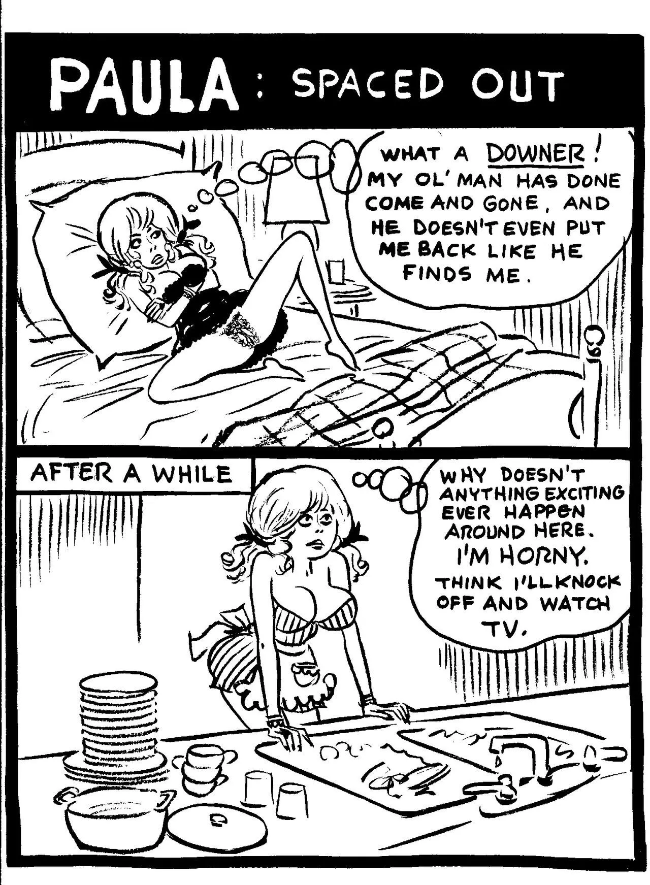 Four Very Bored Housewives 18 - Paula Spaced Out porno comics