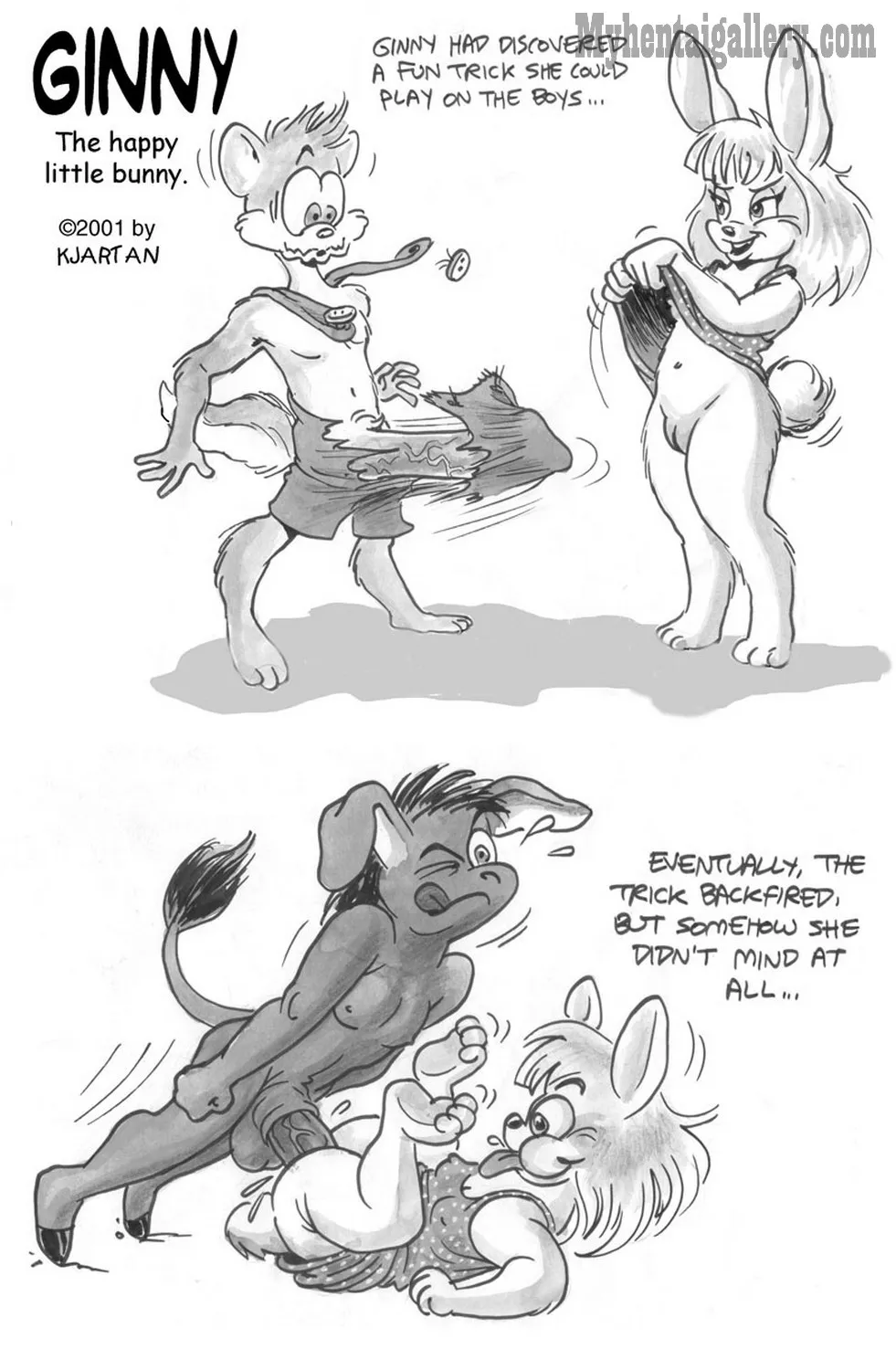 Ginny - The Happy Little Bunny porno comics