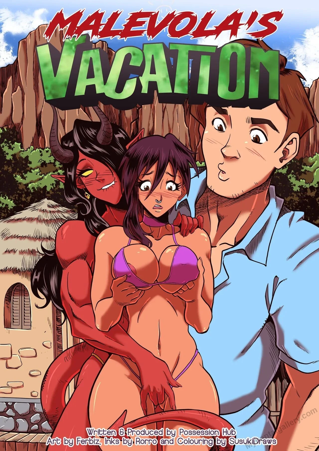 Malevola's Vacation 2 porno comics