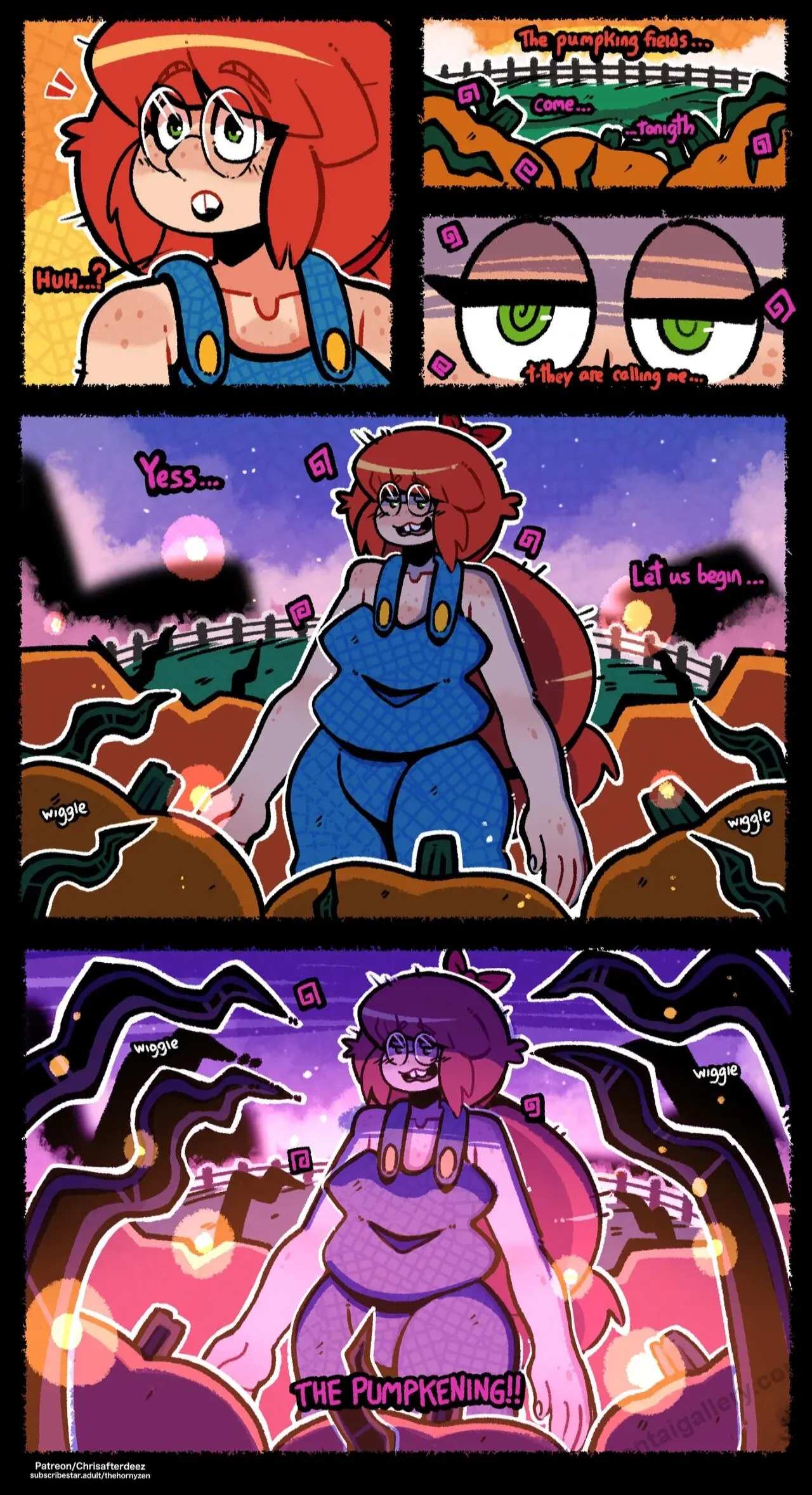 The Pumpkening! porno comics Cover