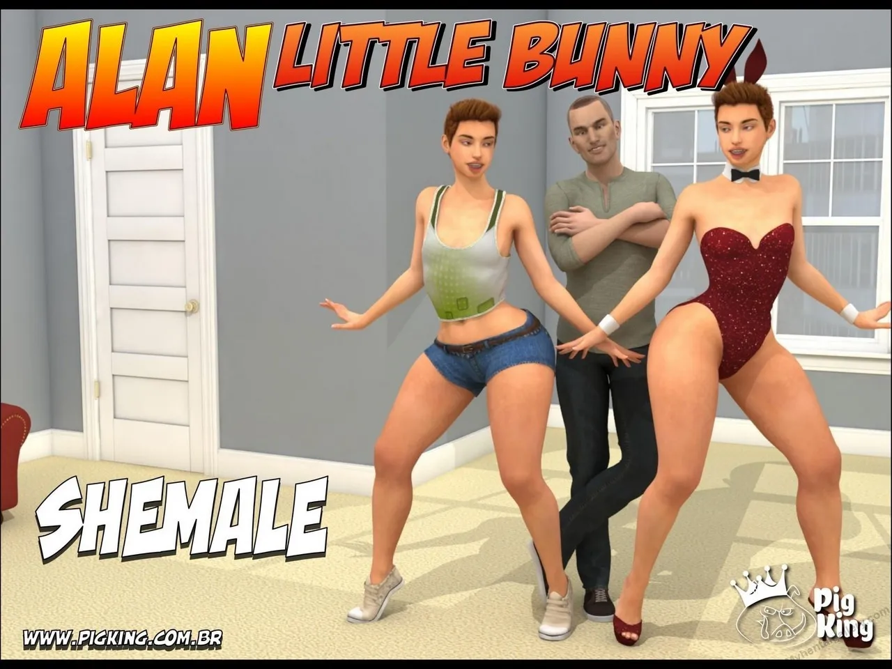 Little Bunny porno comics Cover