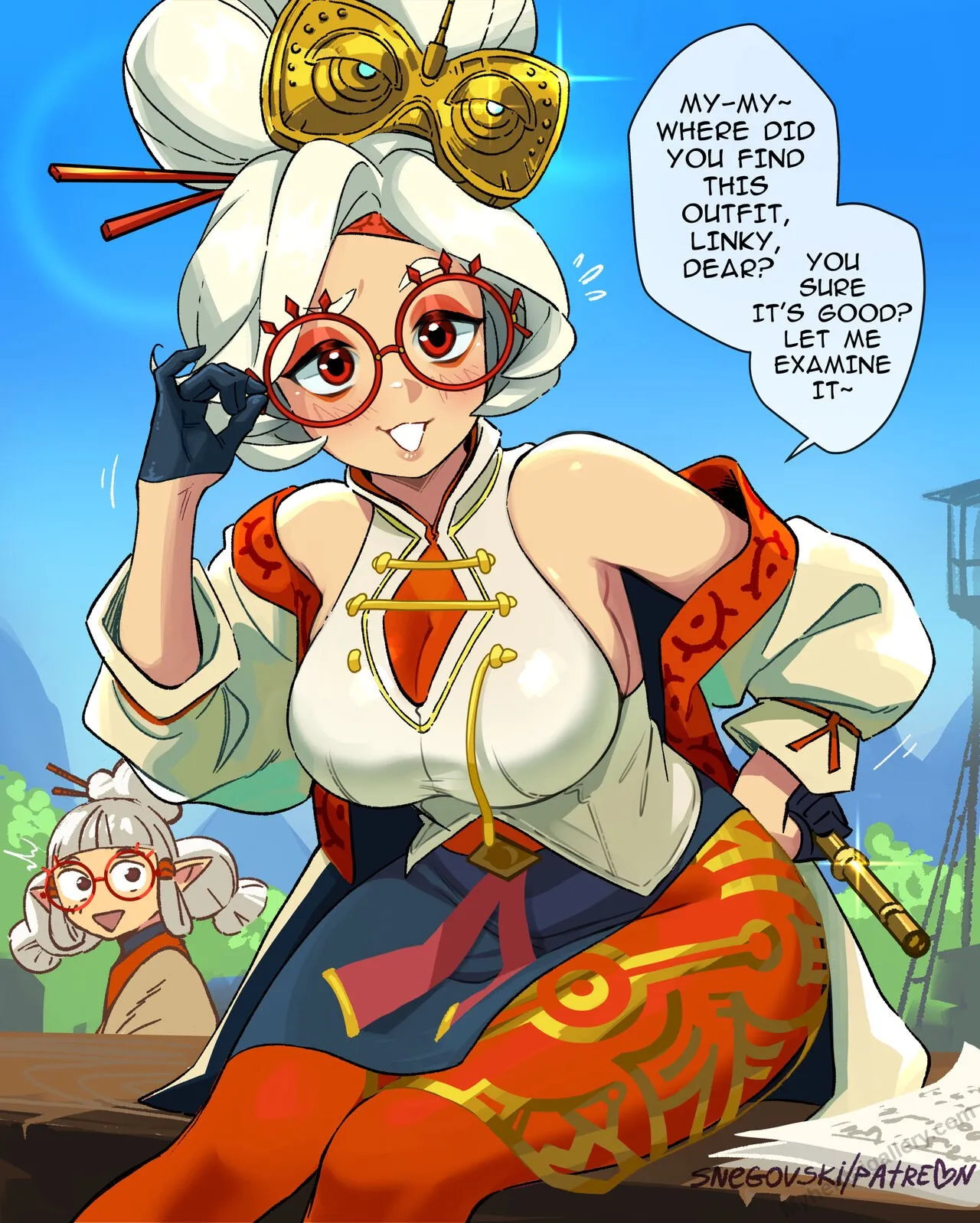 Puh-Purah's Lost Cutscene porno comics Cover