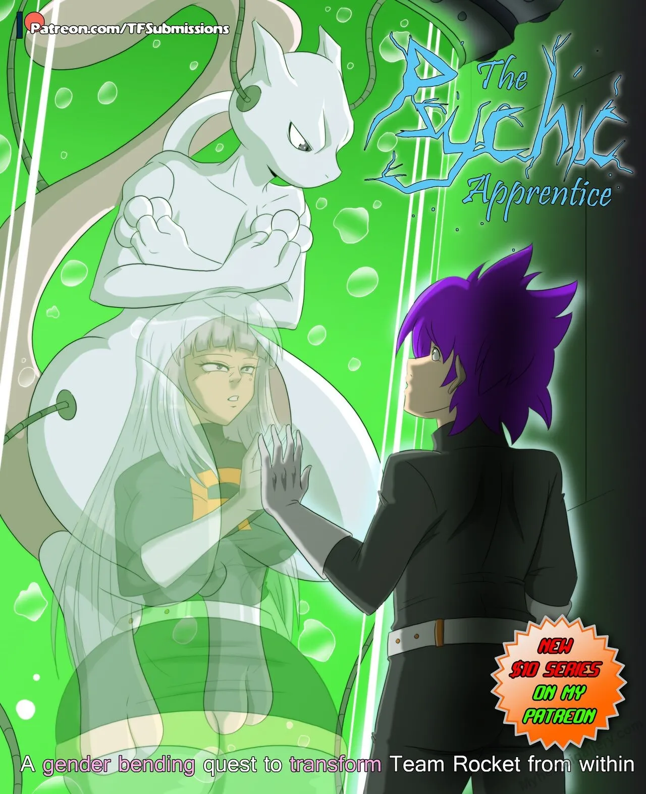 The Psychic Apprentice 1 porno comics Cover