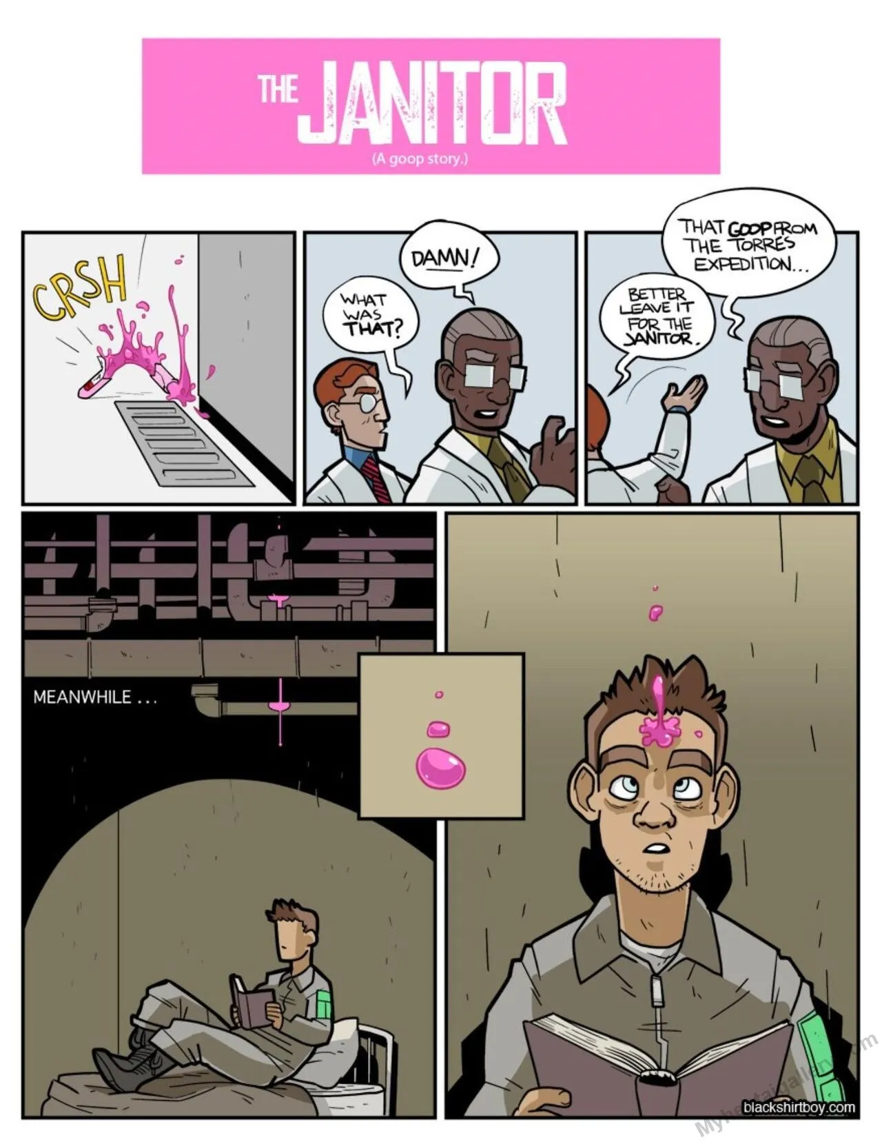 The Janitor! porno comics Cover