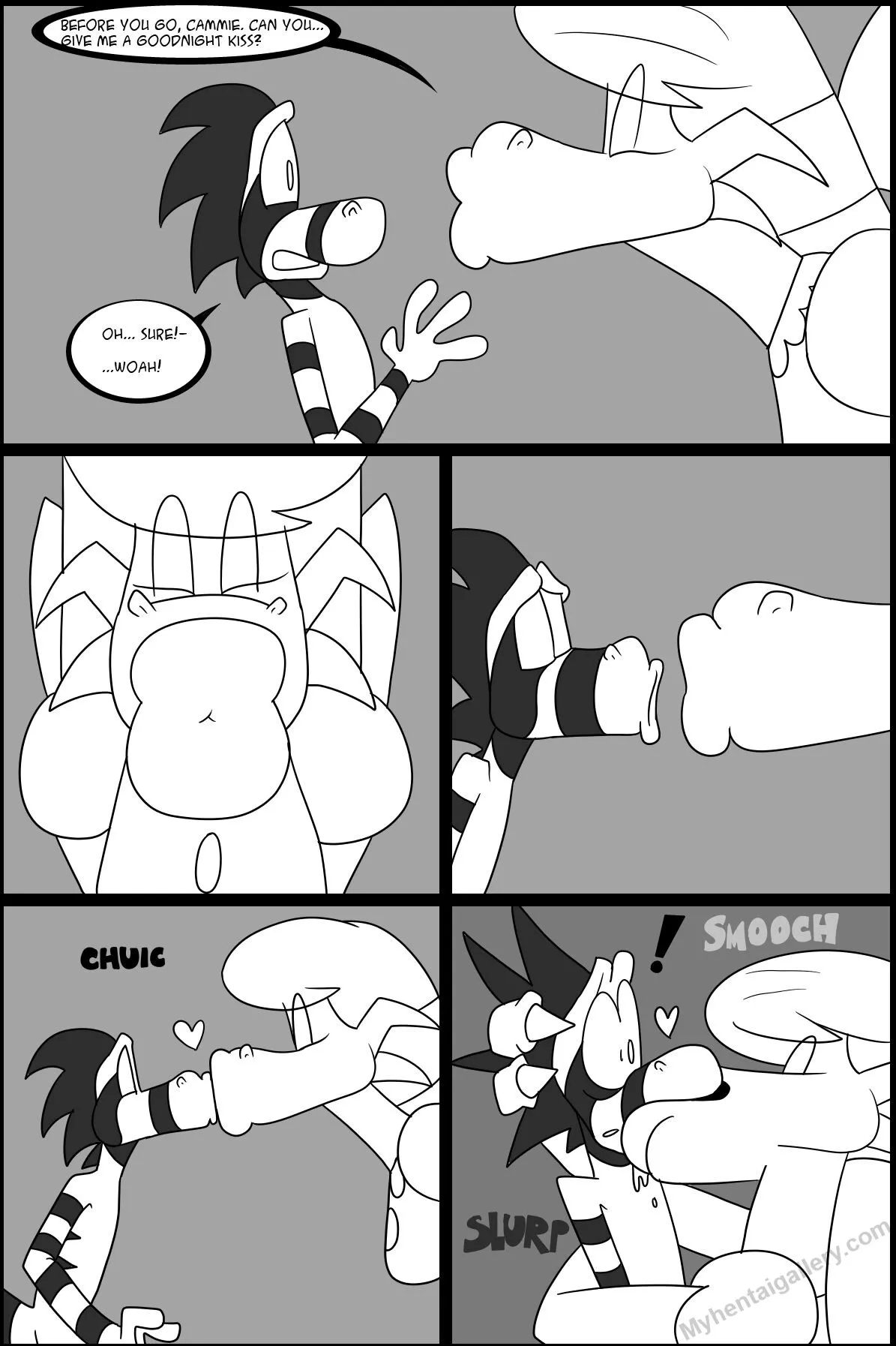 The Longest Goodnight Kiss porno comics Cover