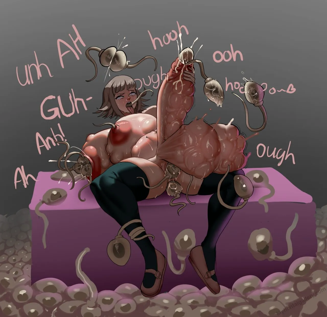 Chiaki Nanami Hypersperm porno comics