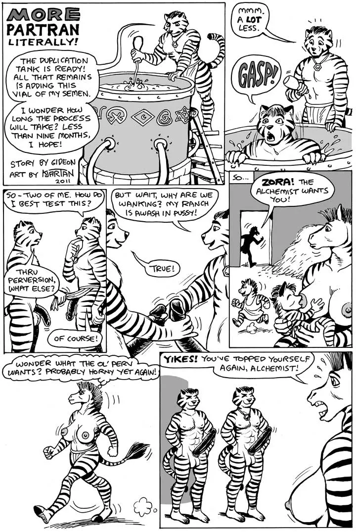 More Partran Literally! porno comics Cover