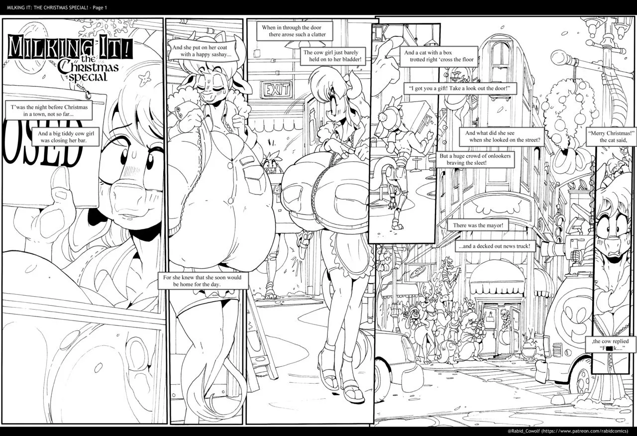 Milking It! - The Christmas Special porno comics