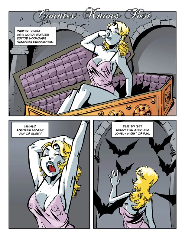 Countess Knows Best porno comics Cover