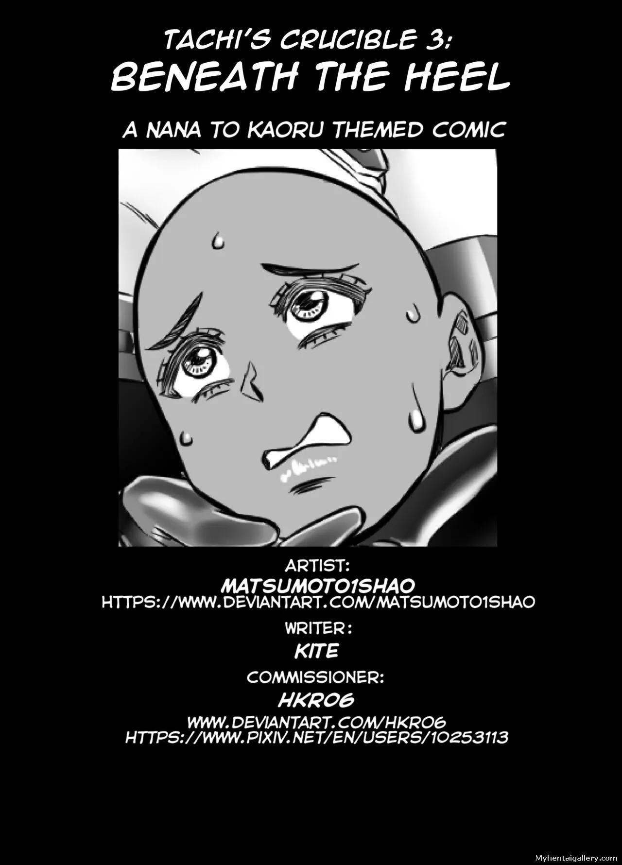 Tachi's Crucible 3 - Beneath The Heel porno comics