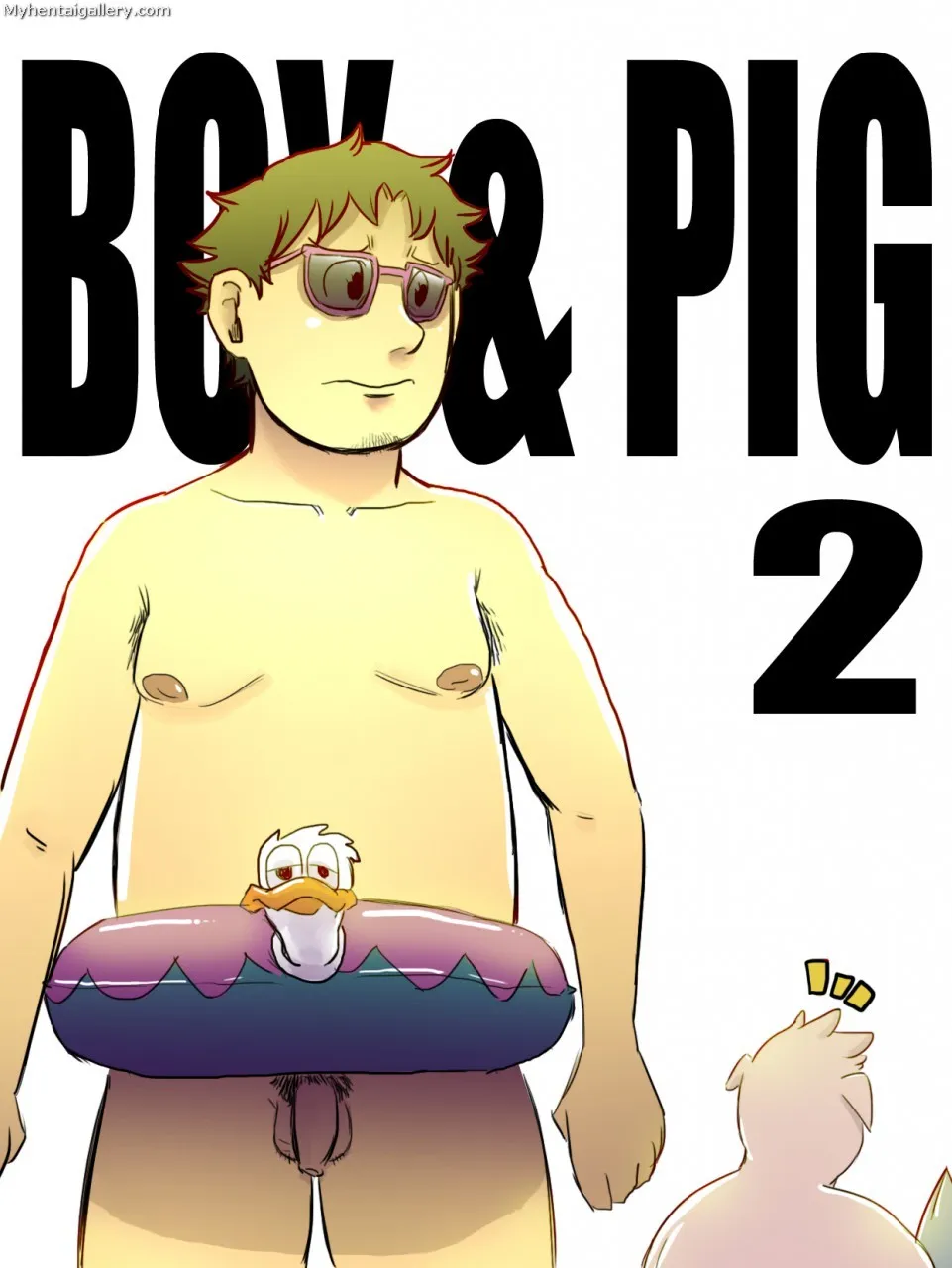Boy & Pig 2 porno comics Cover
