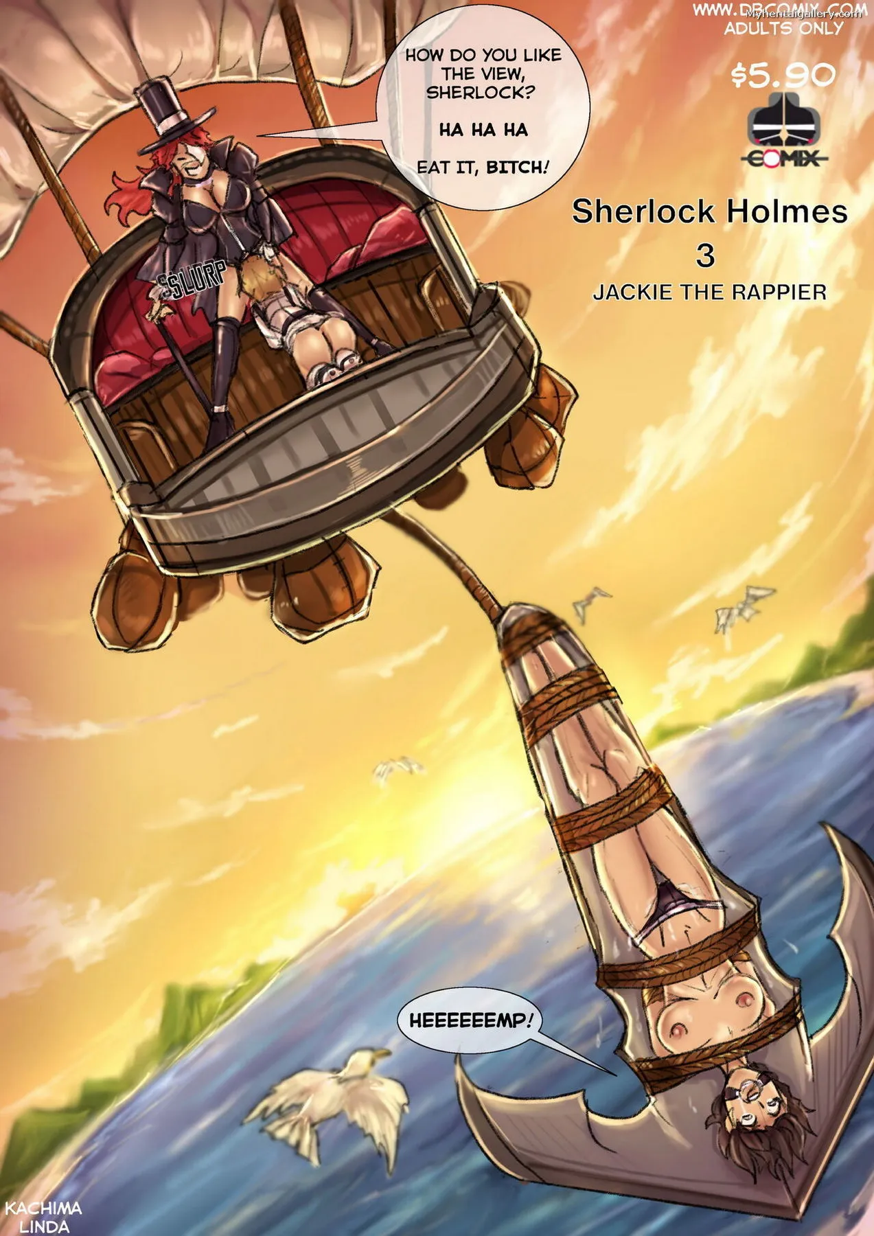Sherlock Holmes 3 - Jackie The Rappier porno comics