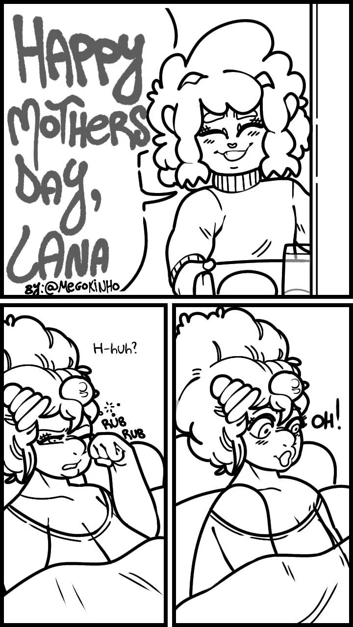 Lana's Mother's Day porno comics