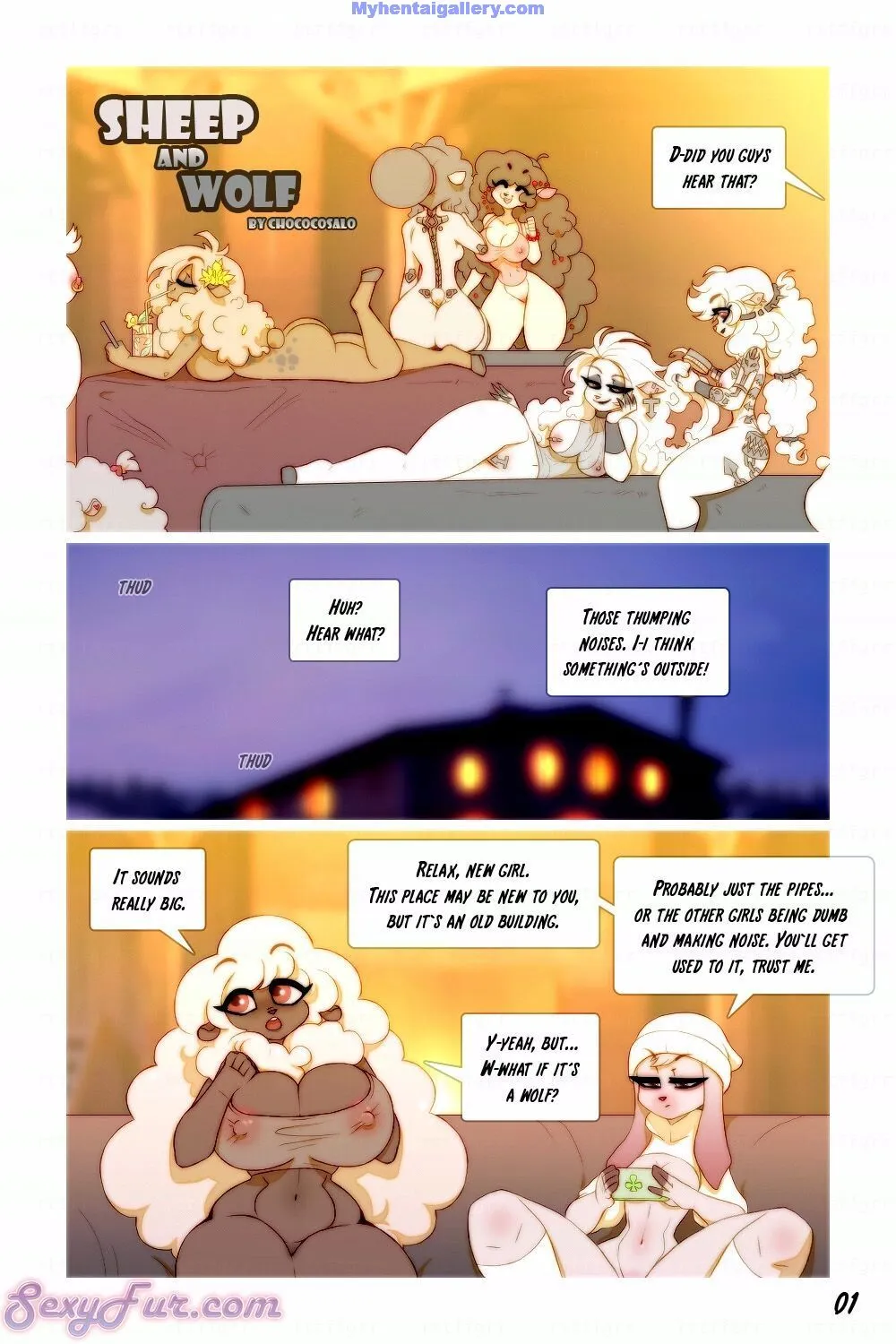 Sheep And Wolf porno comics