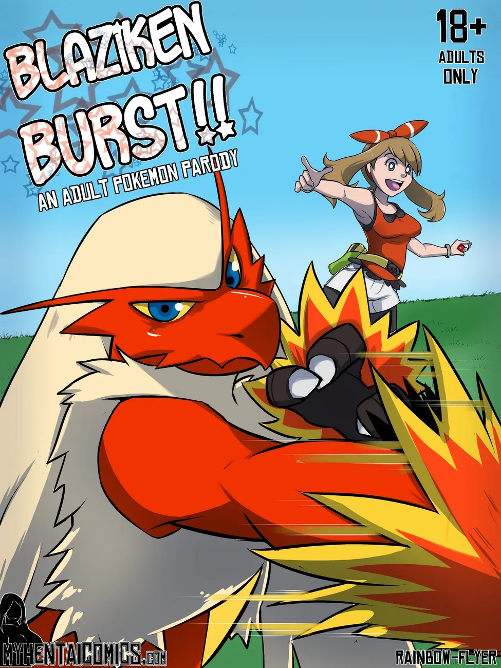 Blaziken Burst!! porno comics