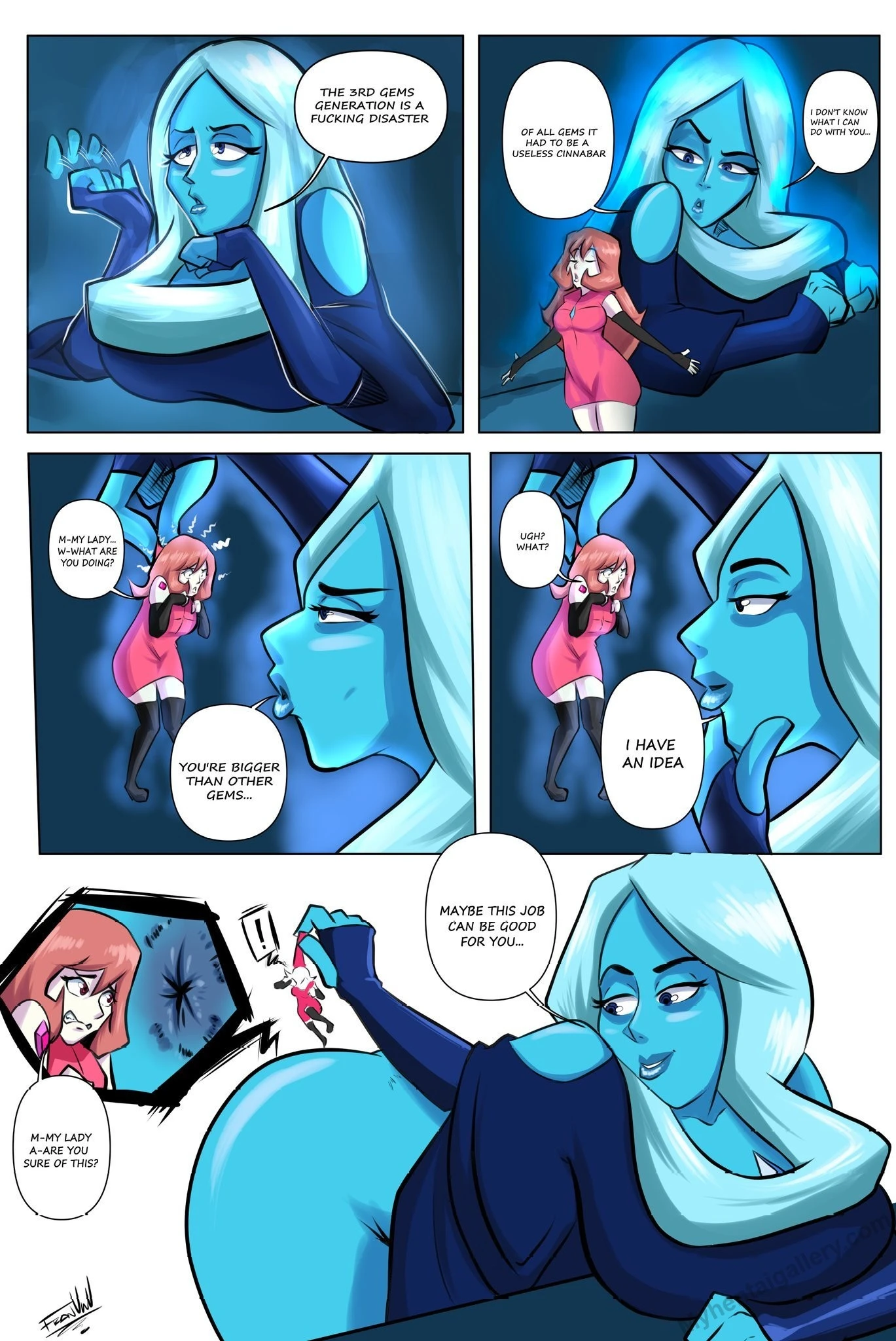 New Diamond Assistant porno comics