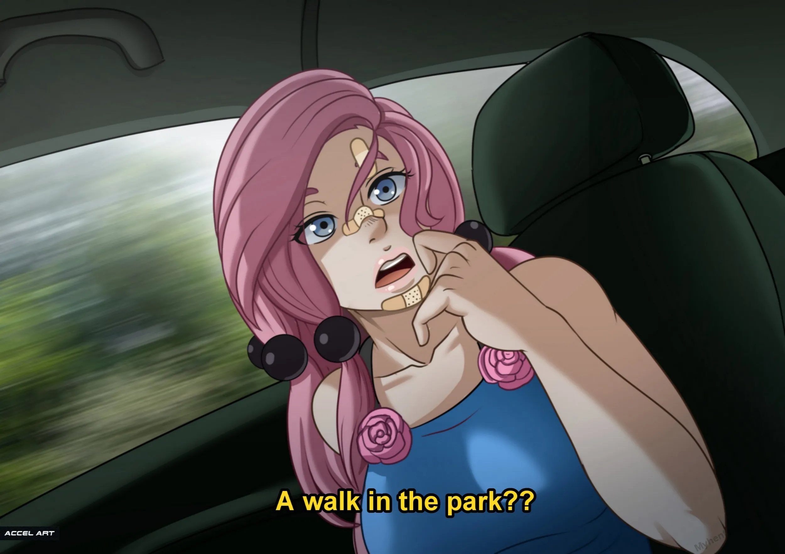 Waifu Taxi - Yasuho Hirose porno comics Cover