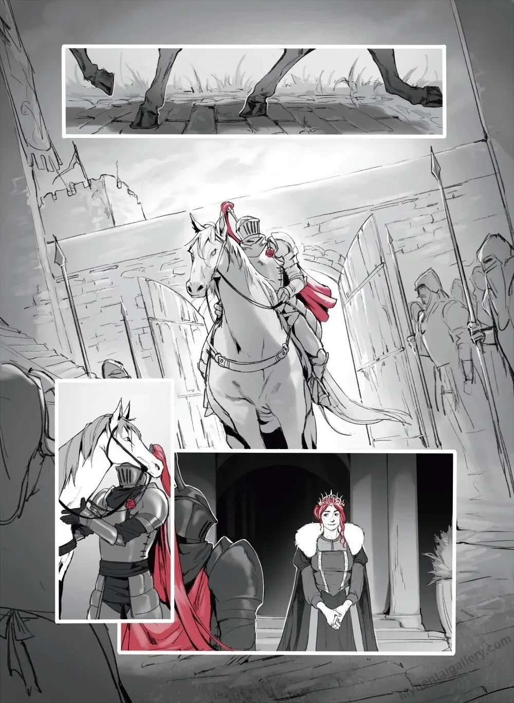 Rose Quest Epilogue porno comics