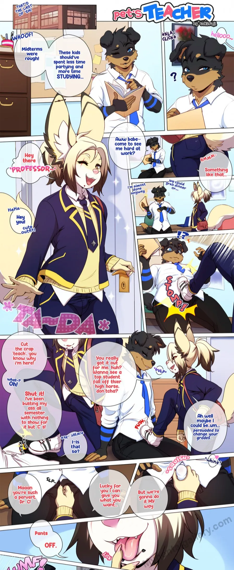 Pet's Teacher porno comics